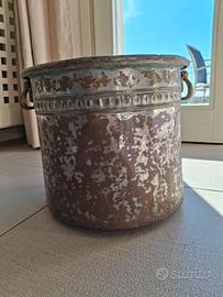 padella rame con manici