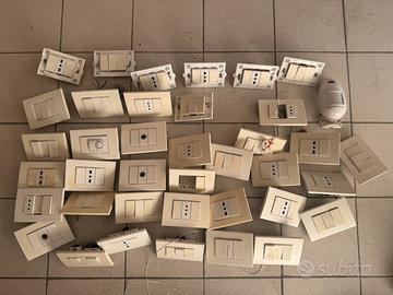 Lotto Prese Bticino Light Termostato