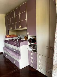Cameretta glicine panna