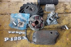 motore completo + ricambi