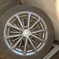 4 cerchi lega 17 gommati