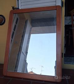 Specchio con cornice 90x70 cm
