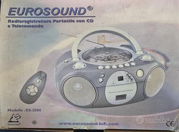Stereo Portatile Eurosound ES-2088 con Lettore CD