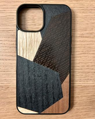 Cover Iphone 14 WOOD’D in legno e quarzo