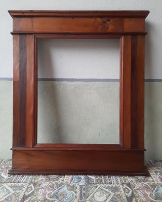 Cornice arte povera , 2 specchi vintage