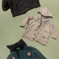 3 giacche per bambino 1-3 mesi