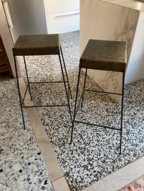 4 sgabelli stile industrial