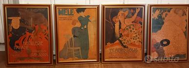 Quadri Liberty con cornice  in legno