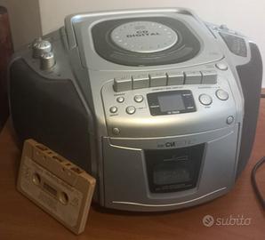 Radio registratore vintage boombox cia tronic