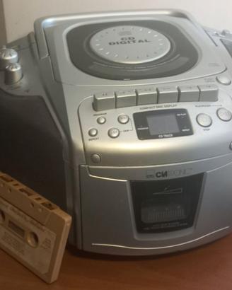 Radio registratore vintage boombox cia tronic