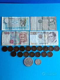 LOTTO N. 5  -  MONETE E BANCONOTE