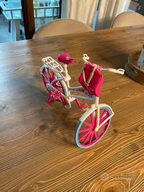Bambola Barbie: Bicicletta da passeggio