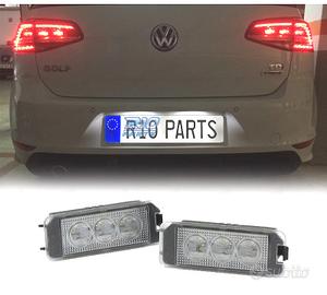 LUCI TARGA A LED VOLKSWAGEN VW GOLF IV V VI VII PA
