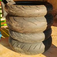 Gomme varie usate per moto