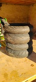 Gomme varie usate per moto
