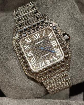 Cartier santos custom wssa0018