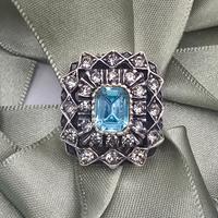 Anello vintage oro argento 