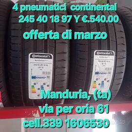 245 40 18 97 Y continental sc7 