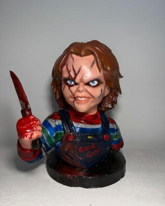 Busto Chucky – La Bambola Assassina – 25 cm – Stam
