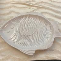 Pirofila in ceramica a forma di pesce 38x26 cm