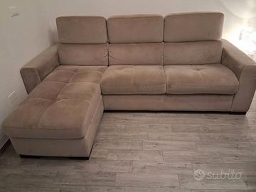 Divano letto 3 posti con cassettone alzabile conte