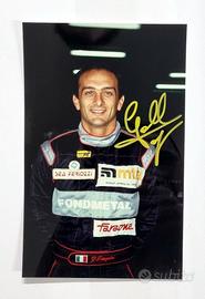 Foto Gabriele Tarquini F1 Fondmetal - autografata