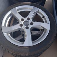 Cerchi r 17 Audi , originali, in lega + Gomme