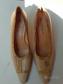 scarpe donna nuove in pelle n 36,5