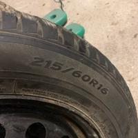 Gomme invernali x fiat 500x con cerchi in ferro