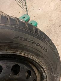 Gomme invernali x fiat 500x con cerchi in ferro