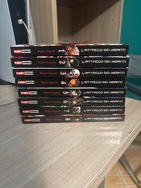 Manga attack on titan 1-8