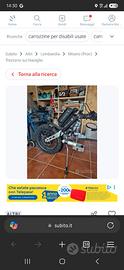 Bici propulsore per carrozzina