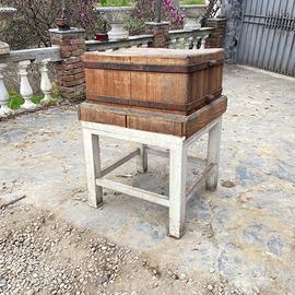 BANCO CEPPO TAVOLO DA MACELLAIO ANNI 50