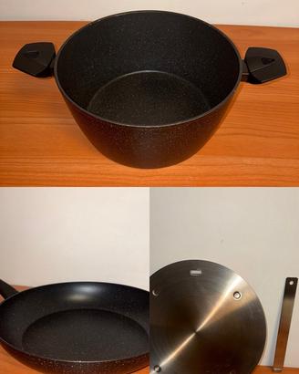 Pentole + adattatore 24 cm
