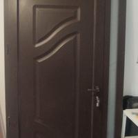 Portoncino Alluminio Bugnato Marrone Raffaello