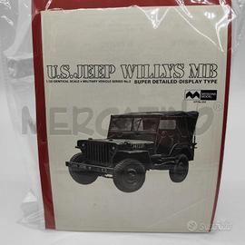 U.S. JEEP WILLYS MB MITSUWA MODEL 1/20 MODELLINO