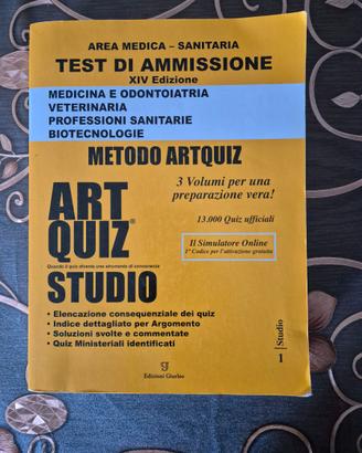 Test di ammissione ArtQuiz Studio - XIV edizione