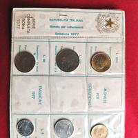 Monete in Lire FDC emissione del 1977