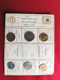Monete in Lire FDC emissione del 1977
