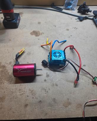 combo brushless 1/8  hobbywing xerun 