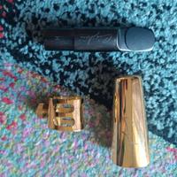 Becco sax alto Cigalini Black One titanium