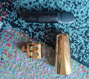 Becco sax alto Cigalini Black One titanium