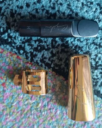 Becco sax alto Cigalini Black One titanium