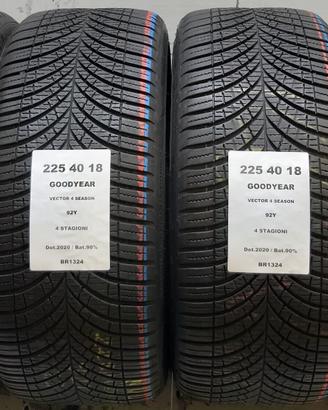 4 GOMME 225 40 18 GOODYEAR BR1324