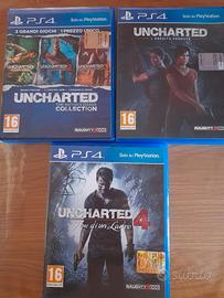  collezione uncharted  ps4