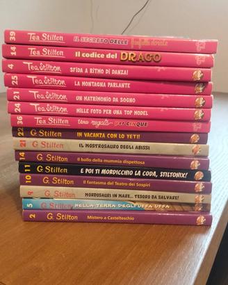 Libri Geronimo Stilton e Tea Stilton