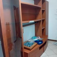 cucina, mobile sala, divano letto 