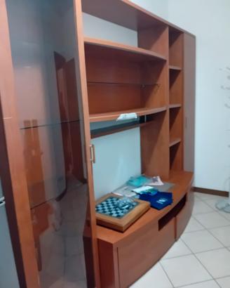 cucina, mobile sala, divano letto 