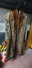 Pelliccia ocelot e visone