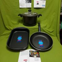 Pentole e padelle antiaderente Ballarini. Set 3 Pz